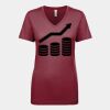 Next Level Apparel 1540 - Ladies' Ideal V-Neck Thumbnail