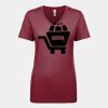 Next Level Apparel 1540 - Ladies' Ideal V-Neck Thumbnail