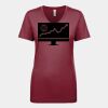 Next Level Apparel 1540 - Ladies' Ideal V-Neck Thumbnail