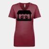 Next Level Apparel 1540 - Ladies' Ideal V-Neck Thumbnail