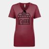Next Level Apparel 1540 - Ladies' Ideal V-Neck Thumbnail
