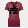 Next Level Apparel 1540 - Ladies' Ideal V-Neck Thumbnail