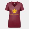 Next Level Apparel 1540 - Ladies' Ideal V-Neck Thumbnail