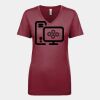 Next Level Apparel 1540 - Ladies' Ideal V-Neck Thumbnail
