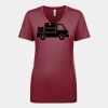 Next Level Apparel 1540 - Ladies' Ideal V-Neck Thumbnail