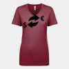 Next Level Apparel 1540 - Ladies' Ideal V-Neck Thumbnail