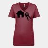 Next Level Apparel 1540 - Ladies' Ideal V-Neck Thumbnail