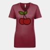Next Level Apparel 1540 - Ladies' Ideal V-Neck Thumbnail