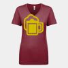 Next Level Apparel 1540 - Ladies' Ideal V-Neck Thumbnail