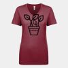 Next Level Apparel 1540 - Ladies' Ideal V-Neck Thumbnail