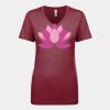 Next Level Apparel 1540 - Ladies' Ideal V-Neck Thumbnail