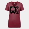 Next Level Apparel 1540 - Ladies' Ideal V-Neck Thumbnail