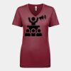 Next Level Apparel 1540 - Ladies' Ideal V-Neck Thumbnail