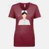Next Level Apparel 1540 - Ladies' Ideal V-Neck Thumbnail