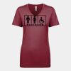 Next Level Apparel 1540 - Ladies' Ideal V-Neck Thumbnail