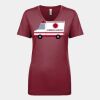 Next Level Apparel 1540 - Ladies' Ideal V-Neck Thumbnail