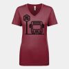 Next Level Apparel 1540 - Ladies' Ideal V-Neck Thumbnail