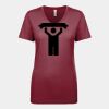 Next Level Apparel 1540 - Ladies' Ideal V-Neck Thumbnail