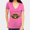 Tultex 214 - Ladies' Slim Fit Fine Jersey V-Neck Thumbnail
