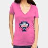 Tultex 214 - Ladies' Slim Fit Fine Jersey V-Neck Thumbnail