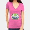 Tultex 214 - Ladies' Slim Fit Fine Jersey V-Neck Thumbnail