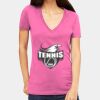 Tultex 214 - Ladies' Slim Fit Fine Jersey V-Neck Thumbnail