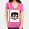Tultex 214 - Ladies' Slim Fit Fine Jersey V-Neck Thumbnail