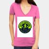 Tultex 214 - Ladies' Slim Fit Fine Jersey V-Neck Thumbnail