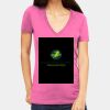 Tultex 214 - Ladies' Slim Fit Fine Jersey V-Neck Thumbnail