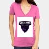 Tultex 214 - Ladies' Slim Fit Fine Jersey V-Neck Thumbnail