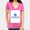 Tultex 214 - Ladies' Slim Fit Fine Jersey V-Neck Thumbnail