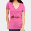 Tultex 214 - Ladies' Slim Fit Fine Jersey V-Neck Thumbnail