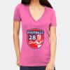 Tultex 214 - Ladies' Slim Fit Fine Jersey V-Neck Thumbnail
