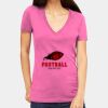 Tultex 214 - Ladies' Slim Fit Fine Jersey V-Neck Thumbnail