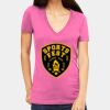 Tultex 214 - Ladies' Slim Fit Fine Jersey V-Neck Thumbnail