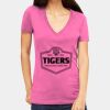 Tultex 214 - Ladies' Slim Fit Fine Jersey V-Neck Thumbnail