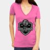 Tultex 214 - Ladies' Slim Fit Fine Jersey V-Neck Thumbnail