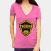Tultex 214 - Ladies' Slim Fit Fine Jersey V-Neck Thumbnail