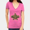Tultex 214 - Ladies' Slim Fit Fine Jersey V-Neck Thumbnail