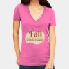Tultex 214 - Ladies' Slim Fit Fine Jersey V-Neck Thumbnail