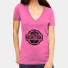 Tultex 214 - Ladies' Slim Fit Fine Jersey V-Neck Thumbnail