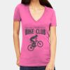 Tultex 214 - Ladies' Slim Fit Fine Jersey V-Neck Thumbnail