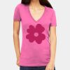 Tultex 214 - Ladies' Slim Fit Fine Jersey V-Neck Thumbnail