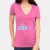 Tultex 214 - Ladies' Slim Fit Fine Jersey V-Neck Thumbnail