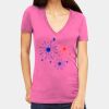 Tultex 214 - Ladies' Slim Fit Fine Jersey V-Neck Thumbnail