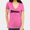 Tultex 214 - Ladies' Slim Fit Fine Jersey V-Neck Thumbnail