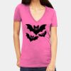 Tultex 214 - Ladies' Slim Fit Fine Jersey V-Neck Thumbnail