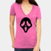 Tultex 214 - Ladies' Slim Fit Fine Jersey V-Neck Thumbnail