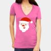 Tultex 214 - Ladies' Slim Fit Fine Jersey V-Neck Thumbnail