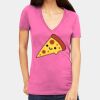 Tultex 214 - Ladies' Slim Fit Fine Jersey V-Neck Thumbnail